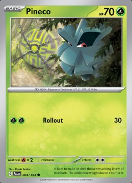 Pineco #4 - Pokemon Paldea Evolved 