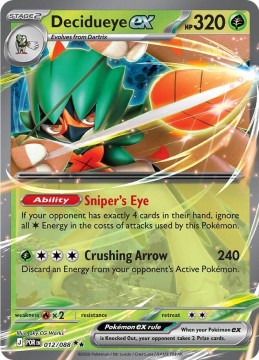 Decidueye EX #12 - Pokemon Perfect Order