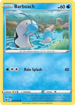Barboach #35 - Pokemon Astral Radiance