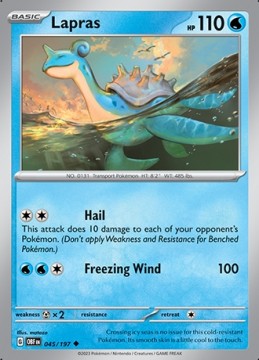 Lapras #45 - Pokemon Obsidian Flames