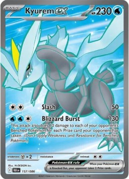 Kyurem EX #157 - Pokemon Black Bolt