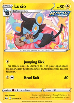Luxio #41 - Pokemon Crown Zenith 