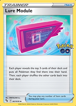 Lure Module REVERSE HOLO #67 - Pokemon Go