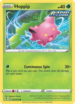 Hoppip #2 - Pokemon Evolving Skies