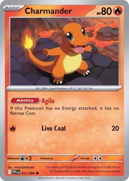Charmander #11 - Pokemon Phantasmal Flames