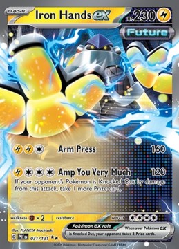 Iron Hands EX #31 - Pokemon Prismatic Evolutions