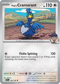 Hop's Cramorant #138 - Pokemon Journey Together
