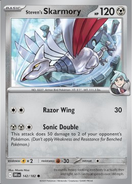 Steven's Skarmory #142 - Pokemon Destined Rivals