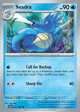 Seadra #11 - Pokemon Shrouded Fable