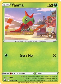 Yanma #6 - Pokemon Astral Radiance