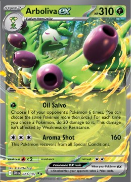 Arboliva EX #23 - Pokemon Destined Rivals 