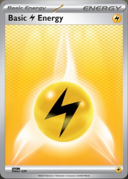 Basic Lightning Energy HOLO #20 - Pokemon Scarlet & Violet Energy 