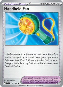 Handheld Fan REVERSE HOLO #150 - Pokemon Twilight Masquerade