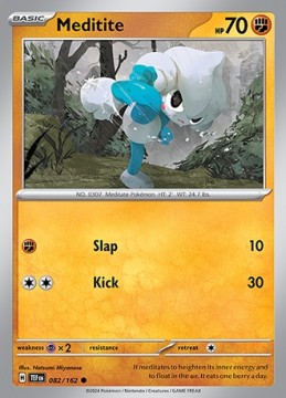 Meditite #82 - Pokemon Temporal Forces