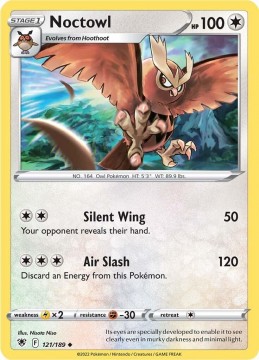 Noctowl #121 - Pokemon Astral Radiance 
