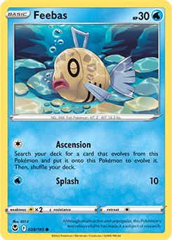 Feebas #39 - Pokemon Silver Tempest 