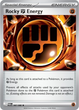 Rocky Fighting Energy HOLO #87 - Pokemon Perfect Order