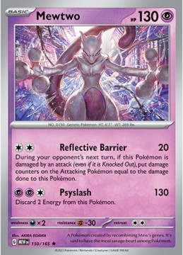 Mewtwo #150 - Pokemon Scarlet & Violet 151