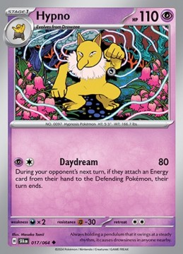 Hypno #17 - Pokemon Shrouded Fable