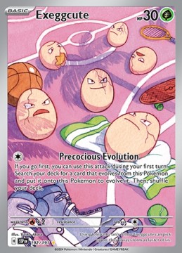 Exeggcute #192 - Pokemon Surging Sparks