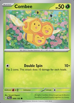 Combee #8 - Pokemon Paldea Evolved 