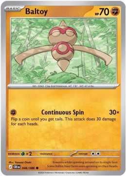 Baltoy #46 - Pokemon Chaos Rising