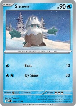 Snover #35 - Pokemon Mega Evolution