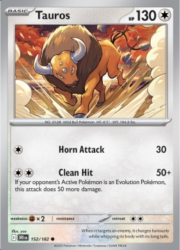 Tauros #152 - Pokemon Destined Rivals