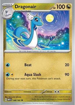Dragonair #148 - Pokemon Scarlet & Violet 151