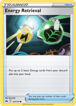 Energy Retrieval #127 - Pokemon Crown Zenith 