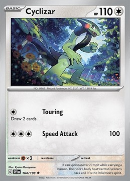 Cyclizar REVERSE HOLO #164 - Pokemon Scarlet & Violet