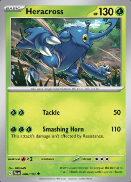Heracross #6 - Pokemon Paldea Evolved
