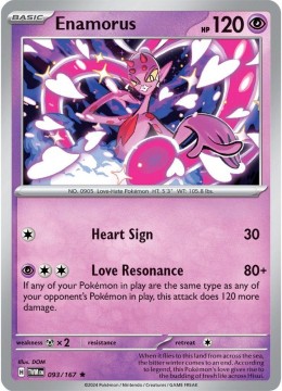 Enamorus HOLO #93 - Pokemon Twilight Masquerade