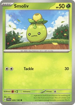 Smoliv #20 - Pokemon Scarlet & Violet