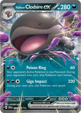 Paldean Clodsire EX #94 Pokemon Journey Together