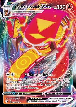 Centiskorch VMAX #34 - Pokemon Darkness Ablaze
