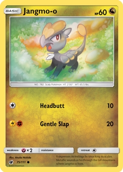 Jangmo-o #75 - Pokemon Crimson Invasion