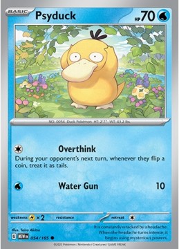 Psyduck #54 - Pokemon Scarlet & Violet 151
