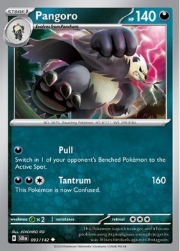Pangoro #93 - Pokemon Stellar Crown