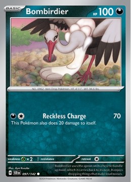 Bombirdier #97 - Pokemon Stellar Crown 