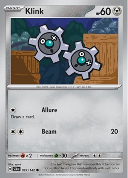 Klink #99 - Pokemon Stellar Crown
