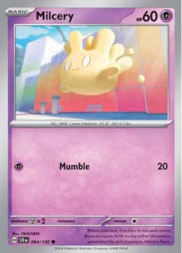 Milcery #64 - Pokemon Stellar Crown