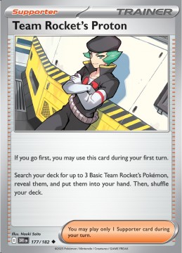 Team Rocket's Proton #177 - Pokemon Destined Rivals