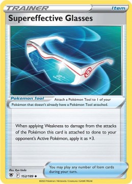 Supereffective Glasses REVERSE HOLO #152 - Pokemon Astral Radiance