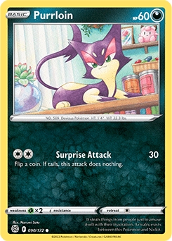 Purrloin #90 - Pokemon Brilliant Stars