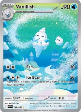 Vanillish #112 - Pokemon White Flare