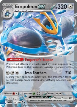 Empoleon EX #70 - Pokemon Phantasmal Flames