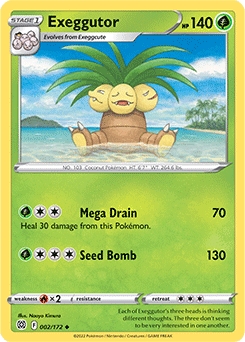 Exeggutor #2 - Pokemon Brilliant Stars