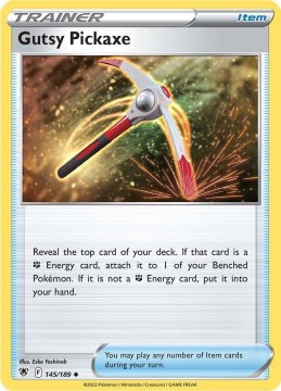 Gutsy Pickaxe #145 - Pokemon Astral Radiance