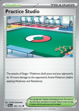 Practice Studio #186 - Pokemon Paldea Evolved